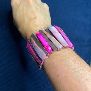 Iridescent Pink bracelet